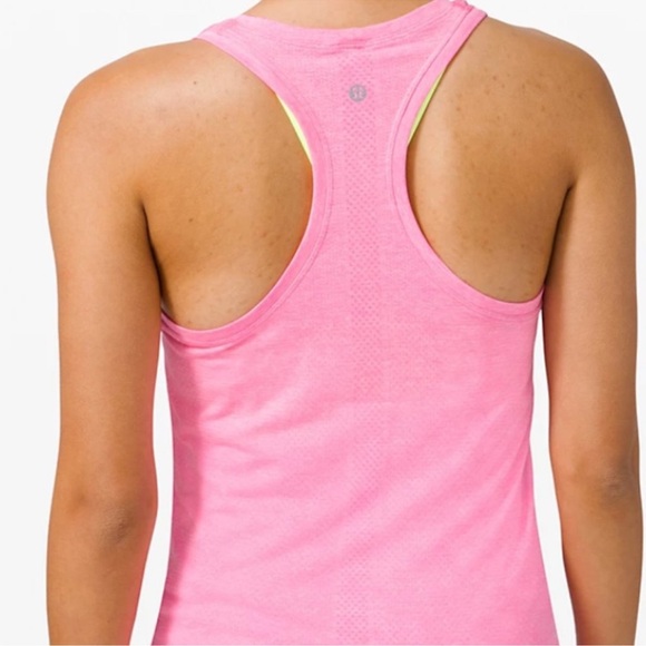 Lululemon Rare Dark Prism Pink Swiftly Tank 2.0 WAIST LENGTH - Picture 4 of 6